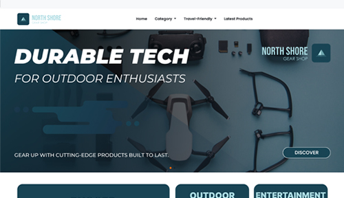 BeikeShop Case Study - Drone & 3C Electronics E-commerce Website